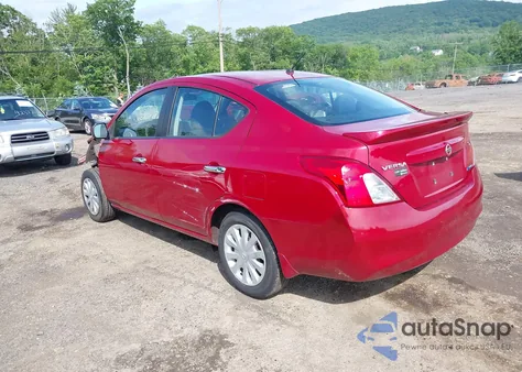 2013 Nissan Versa 1.6 Sv z USA, uszkodzony, nr VIN 3N1CN7AP5DL857509